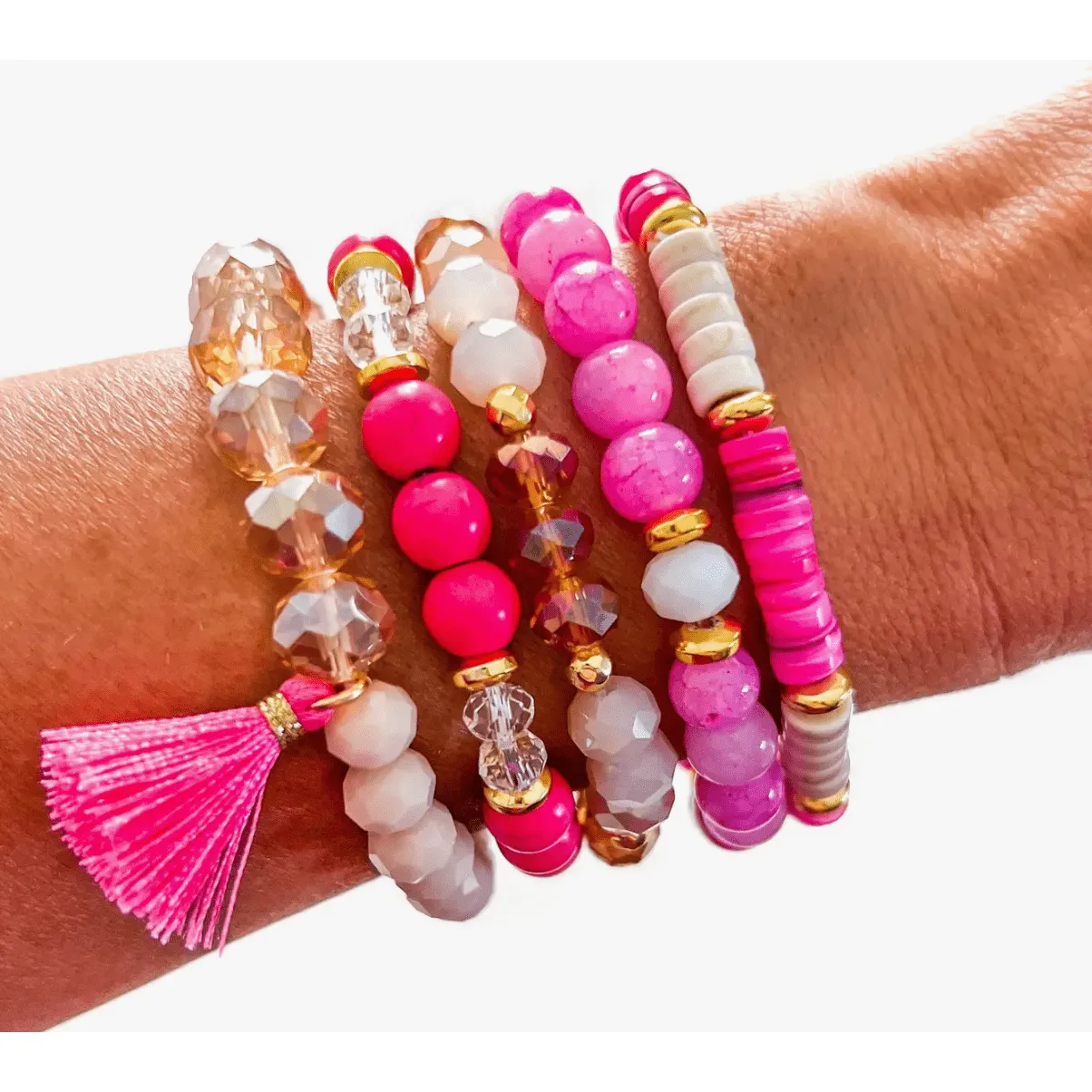 Always Essential Beaded Bracelet Stack