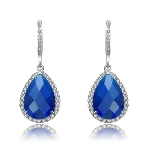 Constance Ocean Blue Dangle Earrings