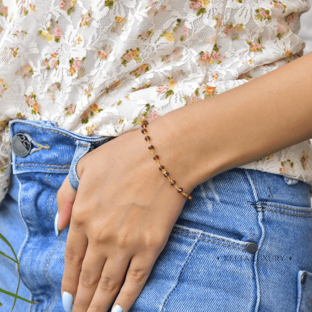 Divine Love  - Garnet Bracelets