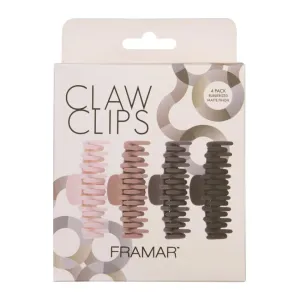 Framar Neutral Claw Clips 4 Pack