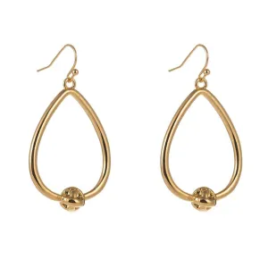 Gold Love Knot Earrings