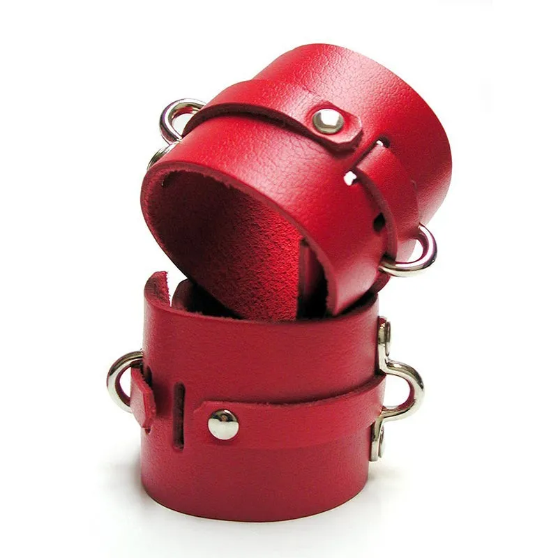 Kinklab Bondage Basics Leather Ankle Cuffs