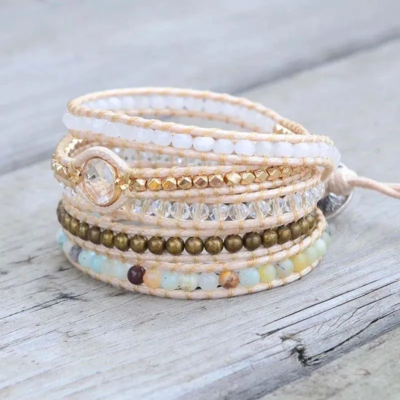 Luxe Crystal Vegan Bracelet Set