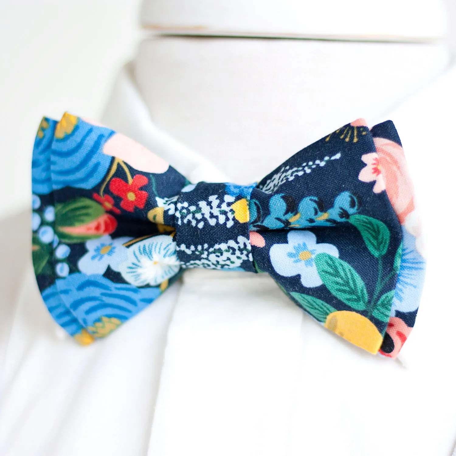 Men's Necktie / Garden Party In Navy