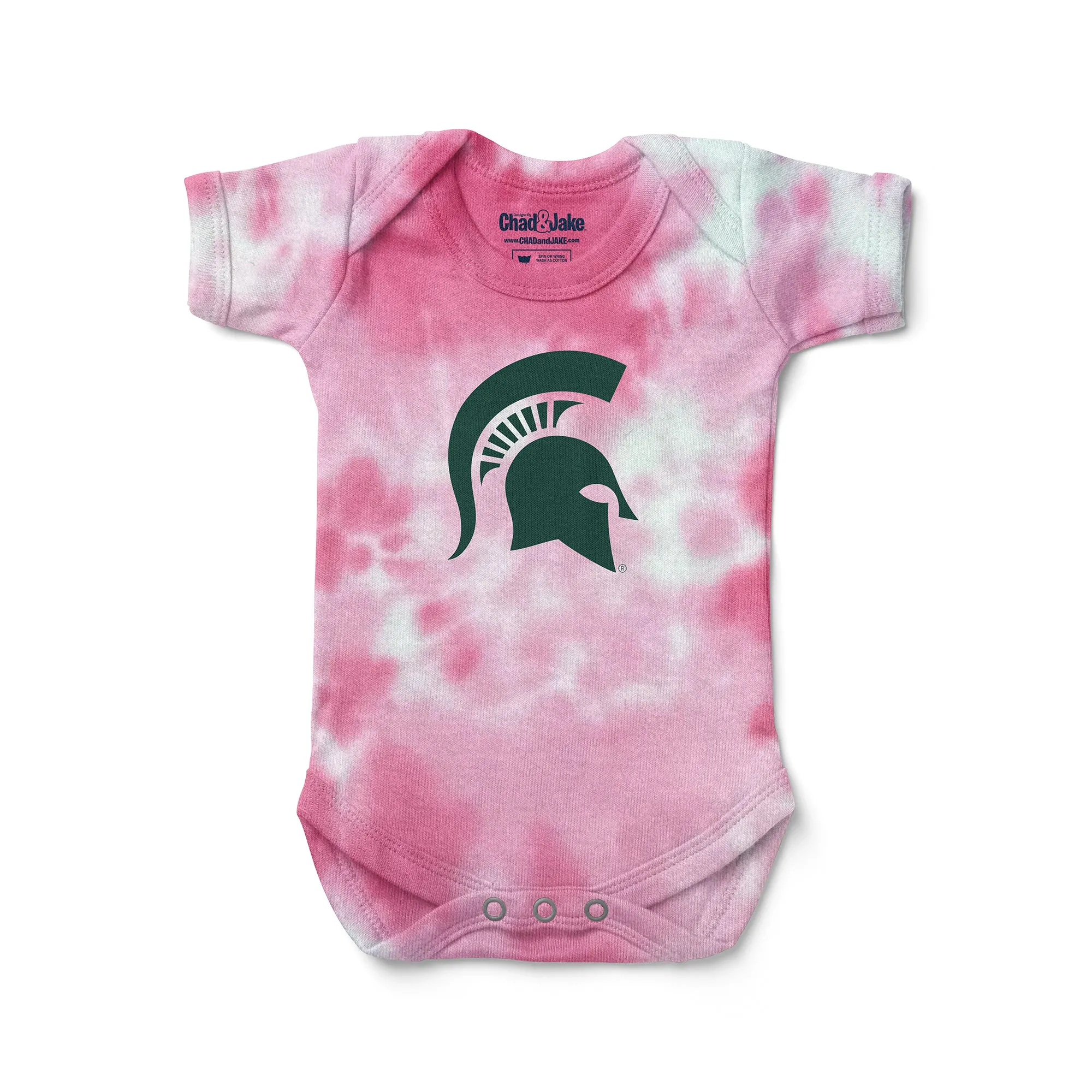 Michigan State Spartans Tie Dye Bodysuit