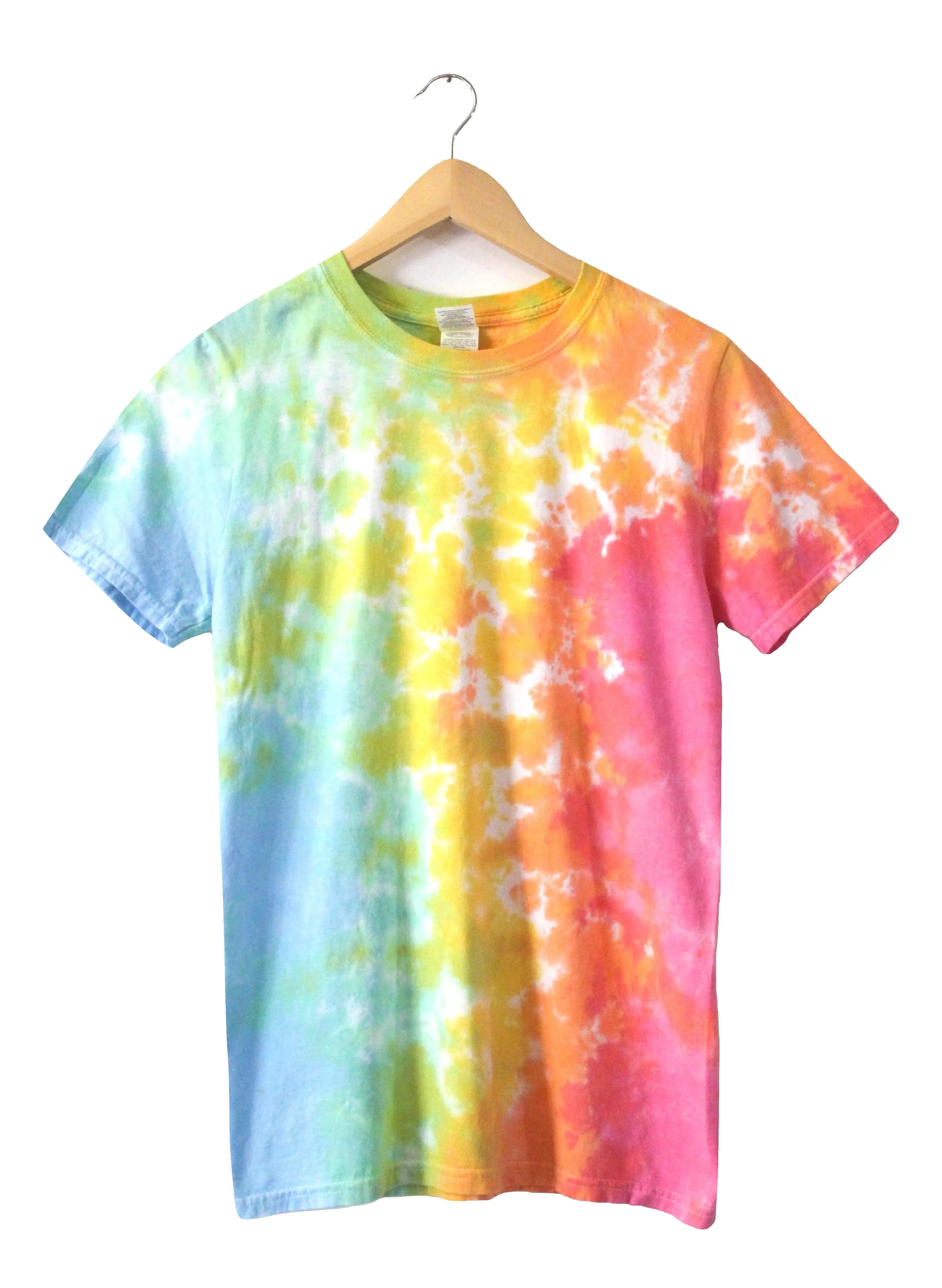 Mojito Pastel Rainbow Tie-Dye Unisex Tee