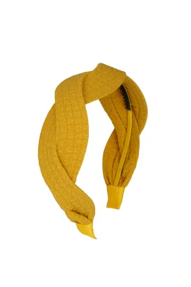 Octagon Headband - Mustard