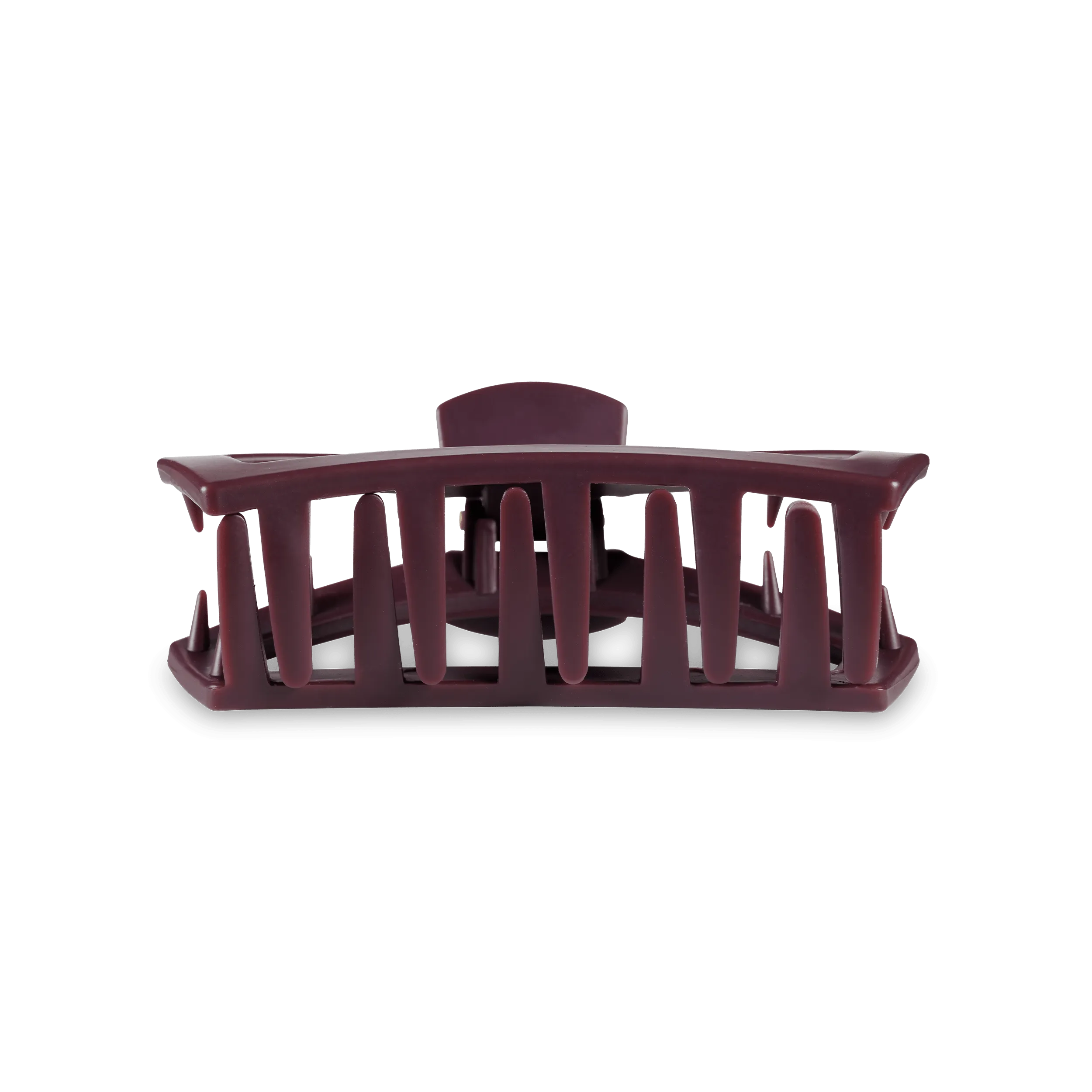 Open Burgundy Bliss Medium Hair Clip