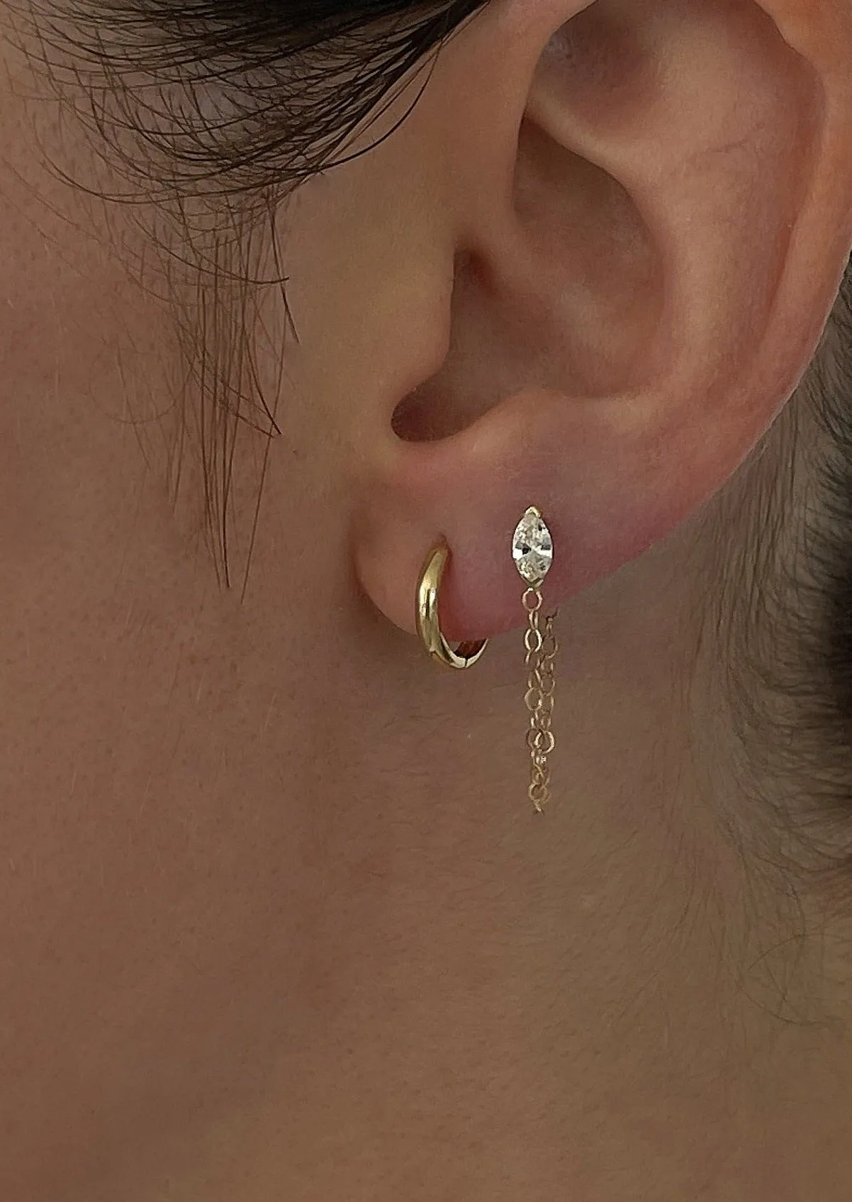 Petite Huggie Earrings