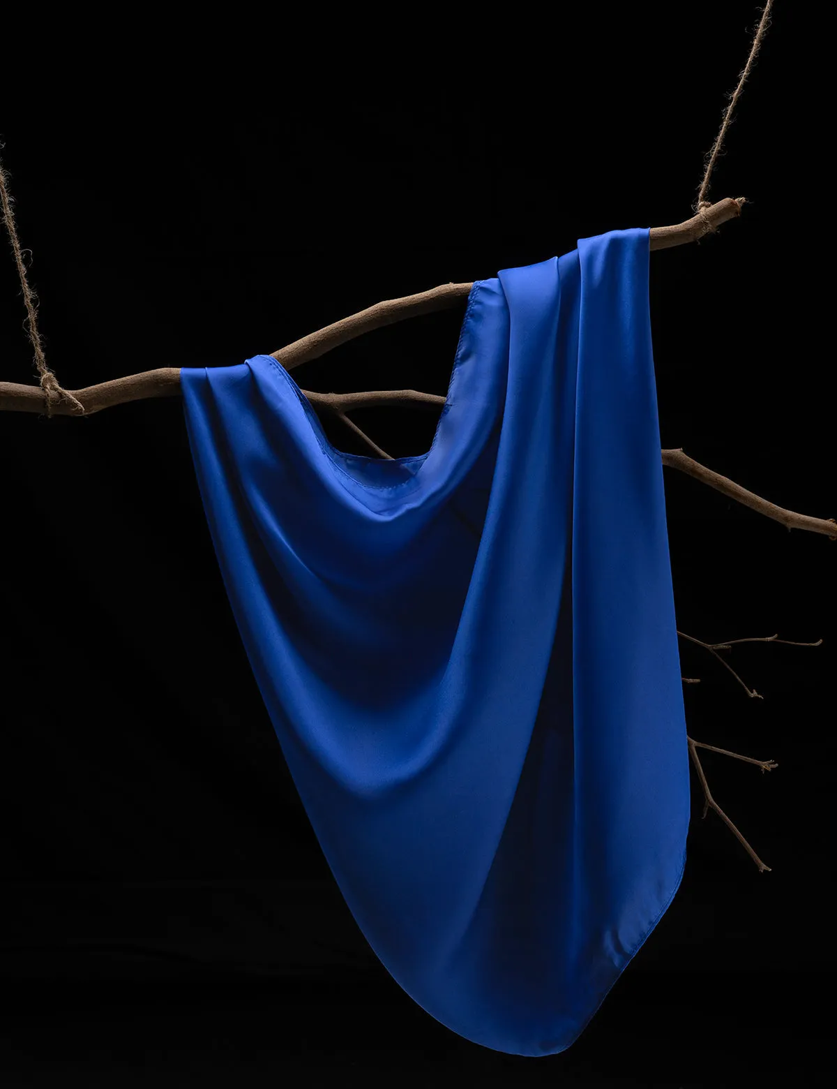 Satin Silk - Royal Blue