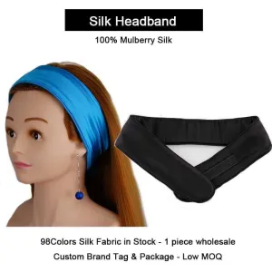 Silk Headband - custom and wholesale