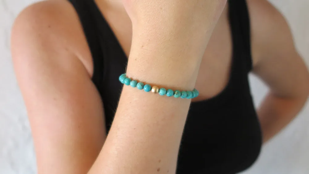 Turquoise Beaded Bracelets