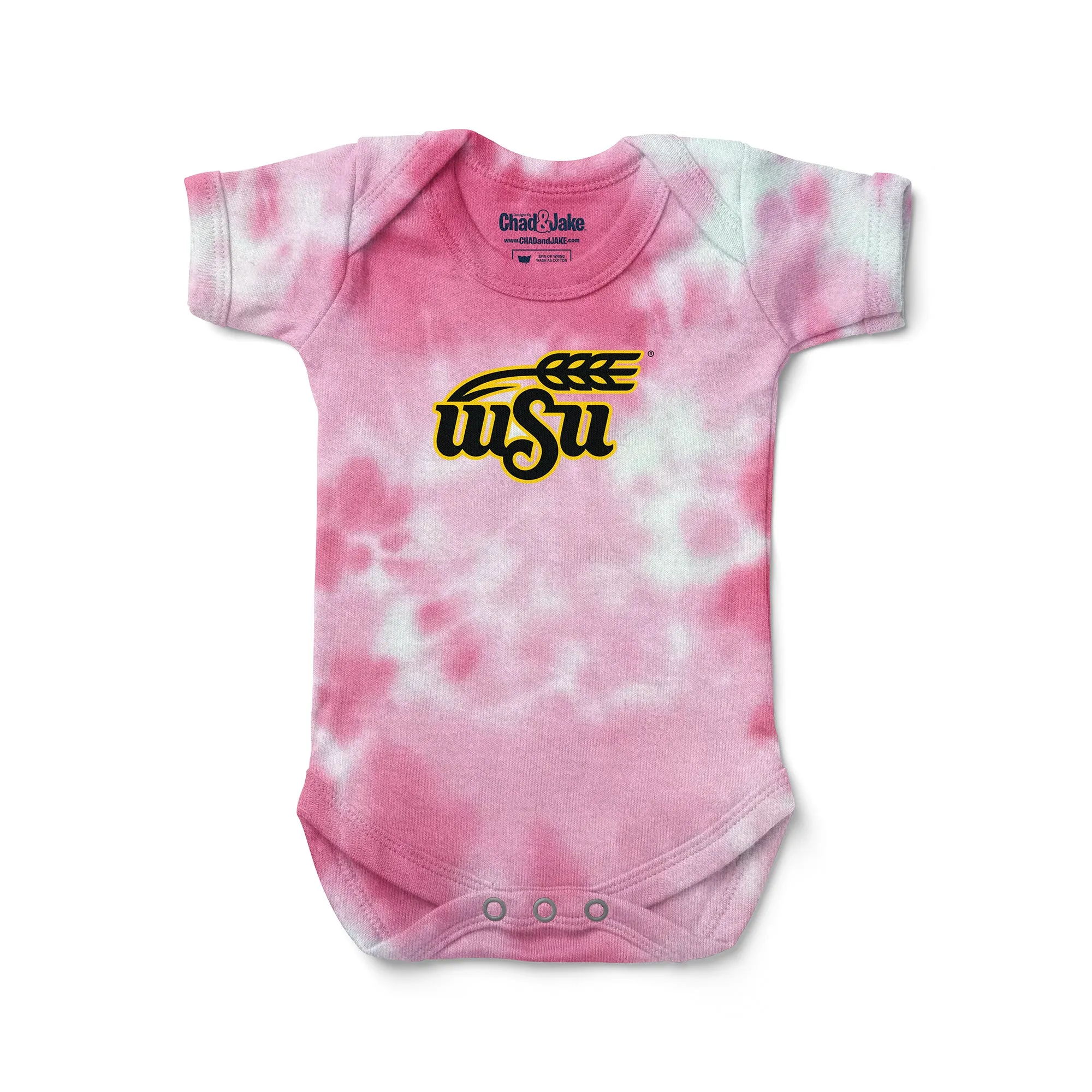 Wichita State Shockers Wheat Tie Dye Bodysuit